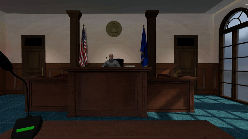JUST Legal VR Courtroom Experience