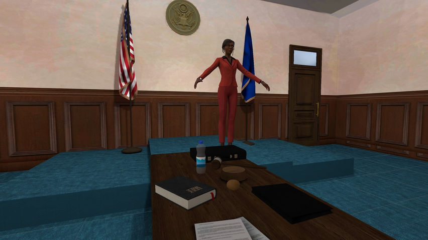 JUST Legal VR Courtroom Experience