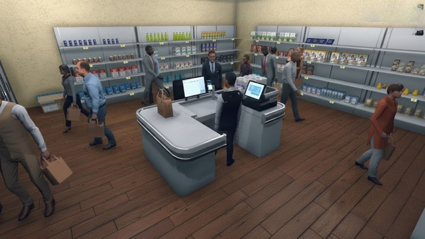 Supermarket Simulator – Store Management