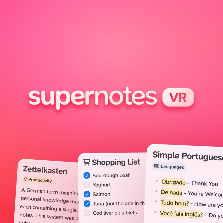 Supernotes – Notes & Journal