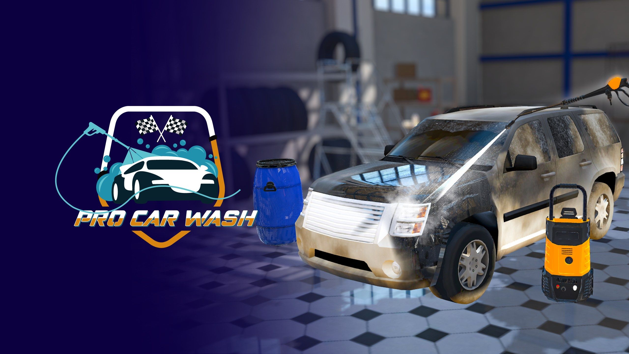 PRO Car Wash  Quest App Lab Game