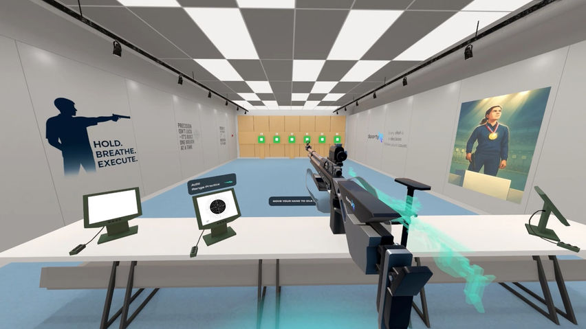 SportyXR: Air Pistol & Rifle 10m VR