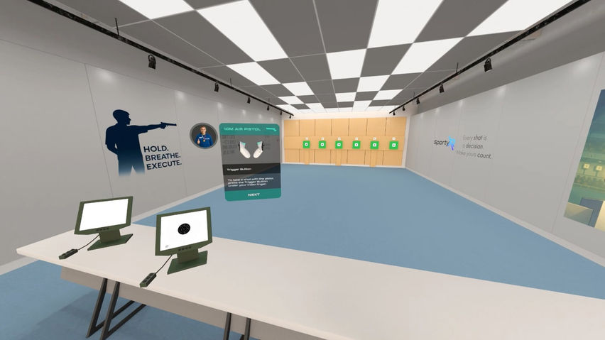 SportyXR: Air Pistol & Rifle 10m VR