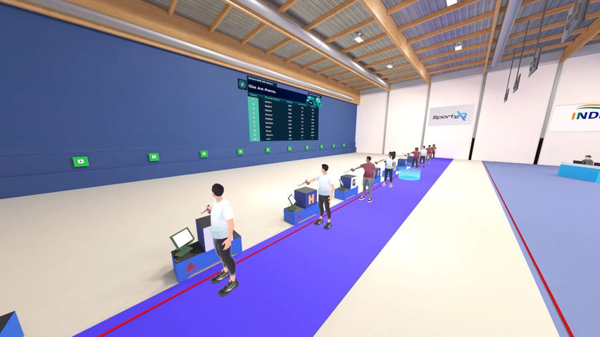SportyXR: Air Pistol & Rifle 10m VR
