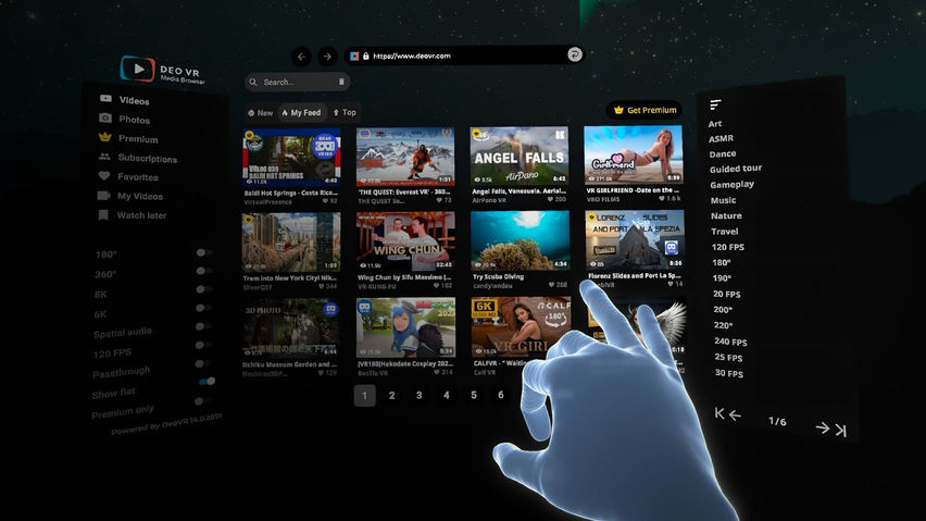 DeoVR Classic - VR Video Player