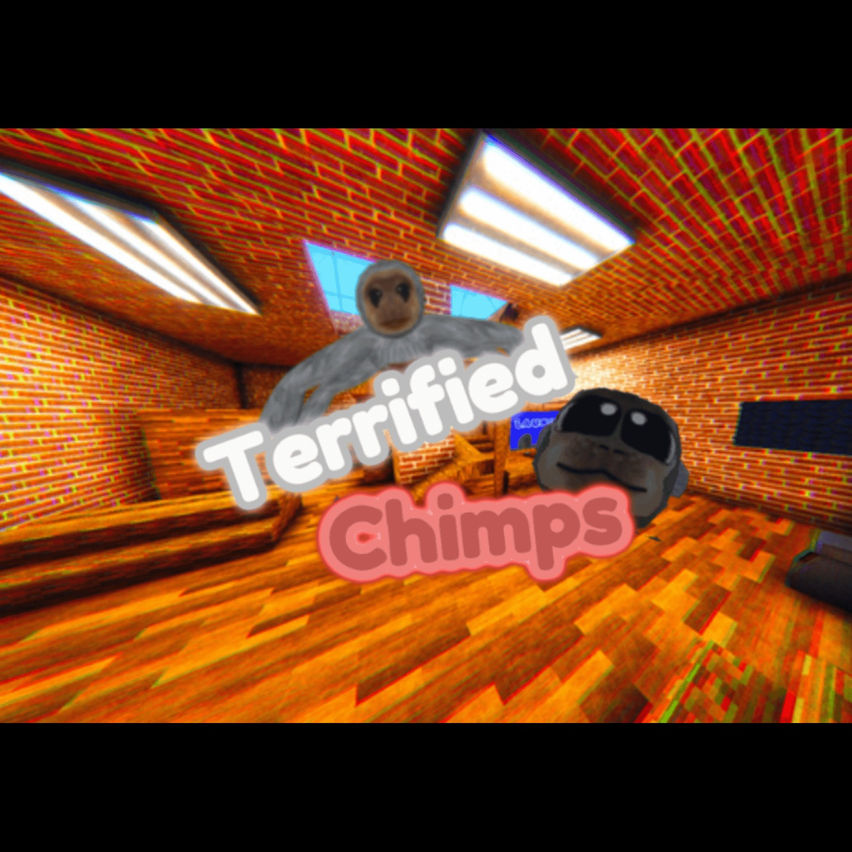 Terrified Chimps
