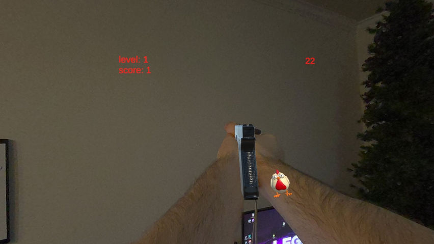 AR/XR Chicken Shooter
