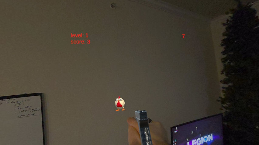 AR/XR Chicken Shooter