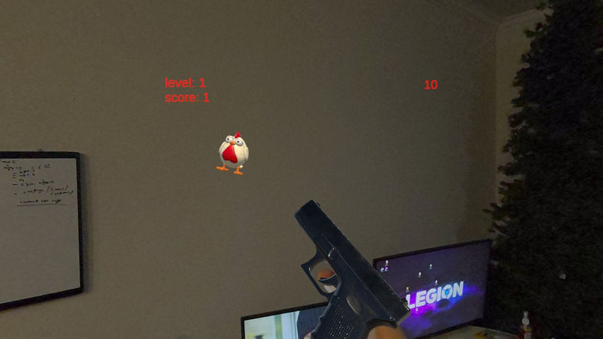 AR/XR Chicken Shooter