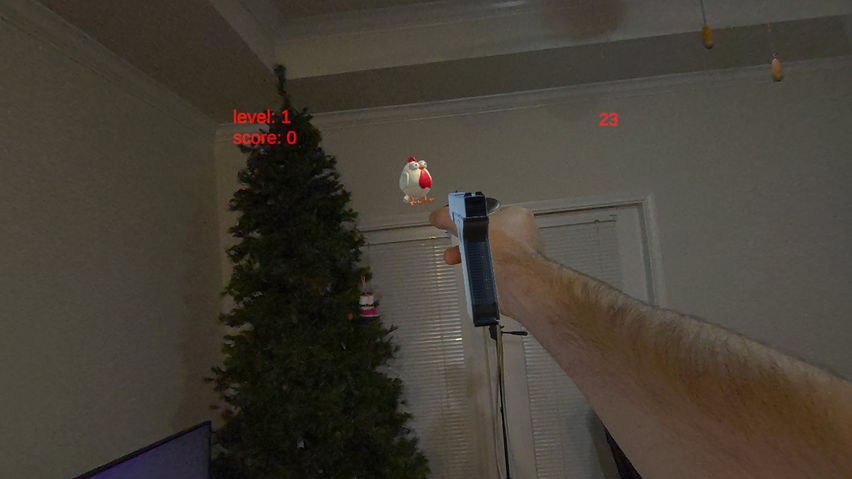 AR/XR Chicken Shooter