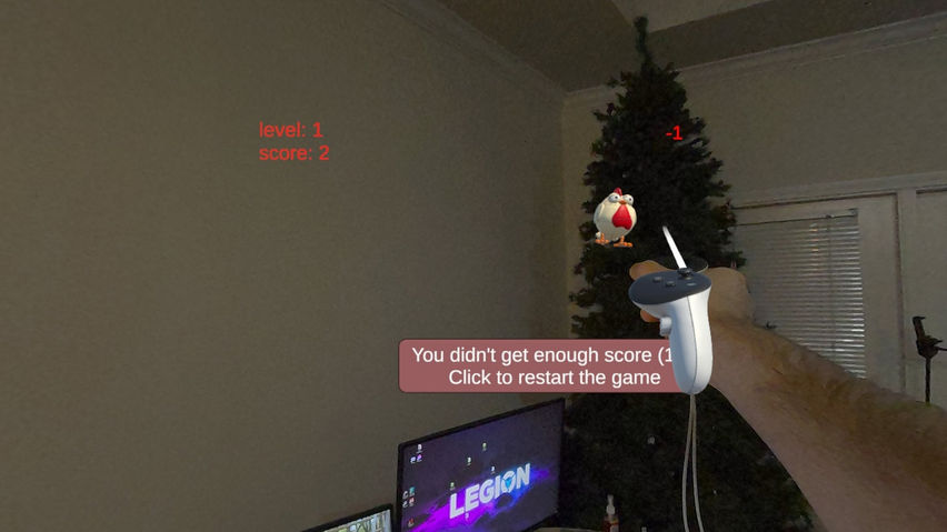 AR/XR Chicken Shooter