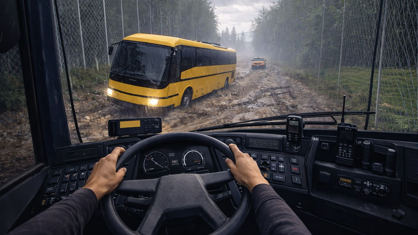 Offroad Bus Simulator VR: Real Driving