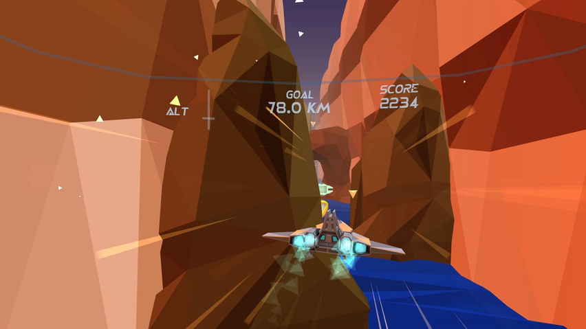 Faceted Flight: Canyon Runner