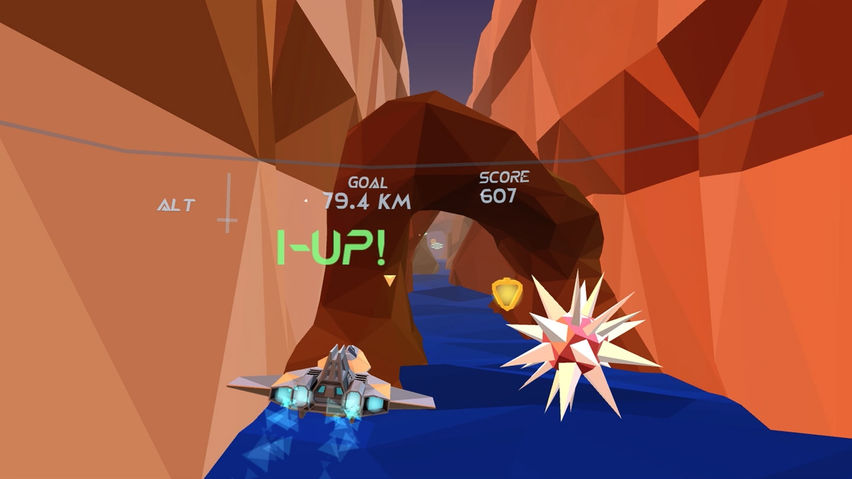 Faceted Flight: Canyon Runner
