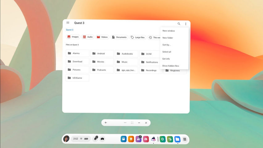 VR Android File Manager
