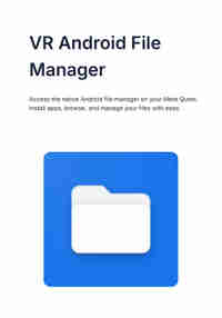 VR Android File Manager
