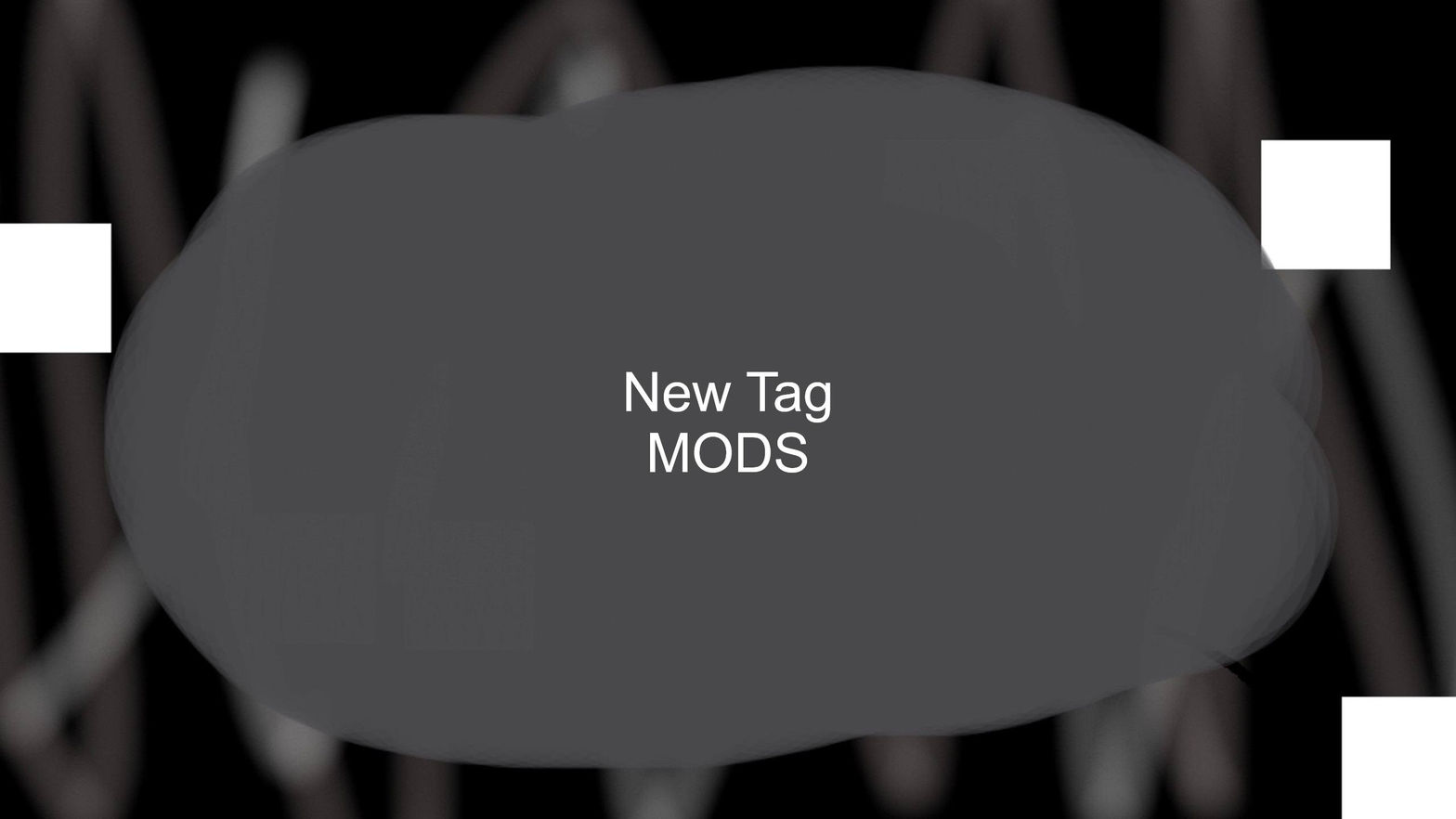 New Tag MODS