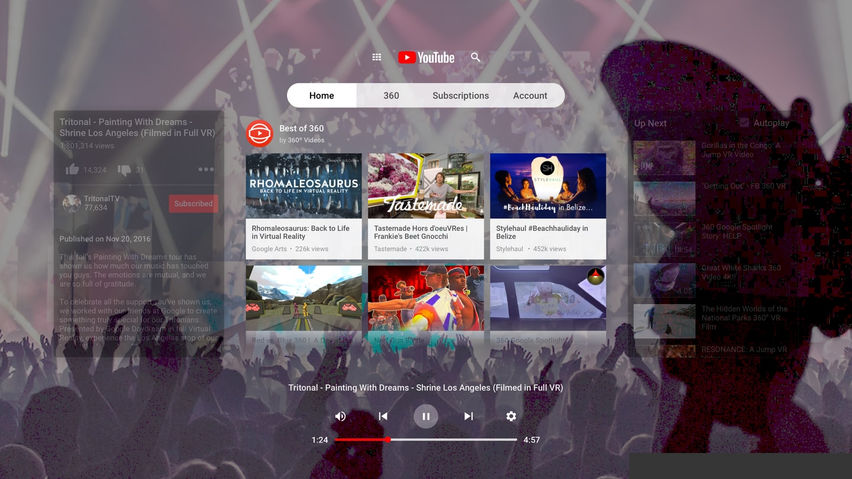 YouTube VR