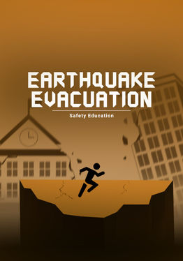Safety Education : earthquake evacuation