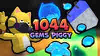 1,044 Gems Piggy