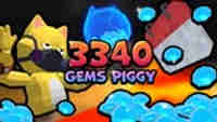 3,340 Gems Piggy