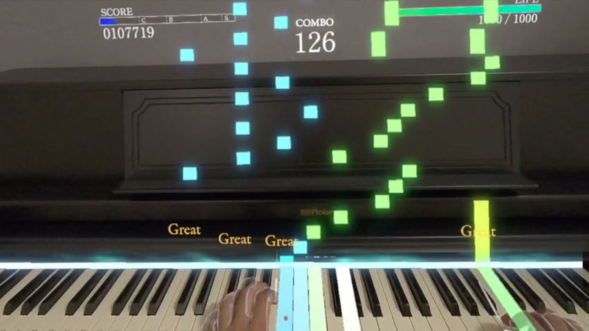 Sigure: VR Piano Game