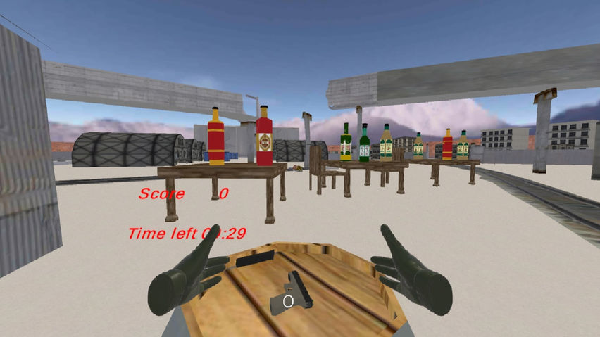 Bottle Shooting Simulator: Shooting Game