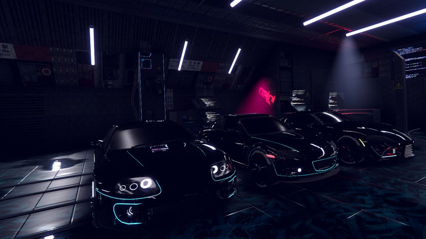 Open World Racing: Cyberpunk City