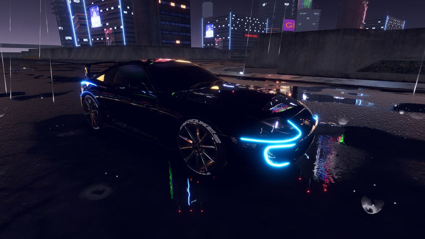 Open World Racing: Cyberpunk City