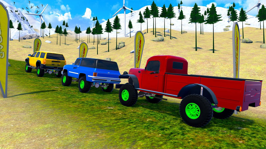Offroad Legends VR: Car Racing Game