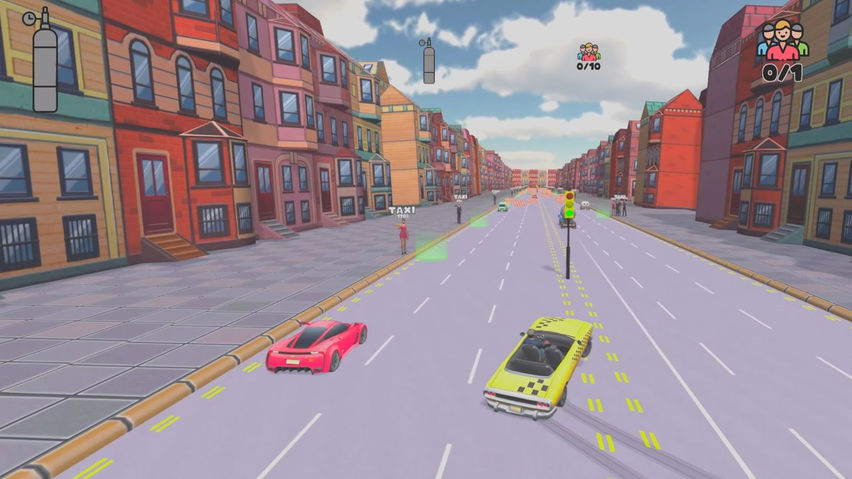 Turbo Taxi Rush