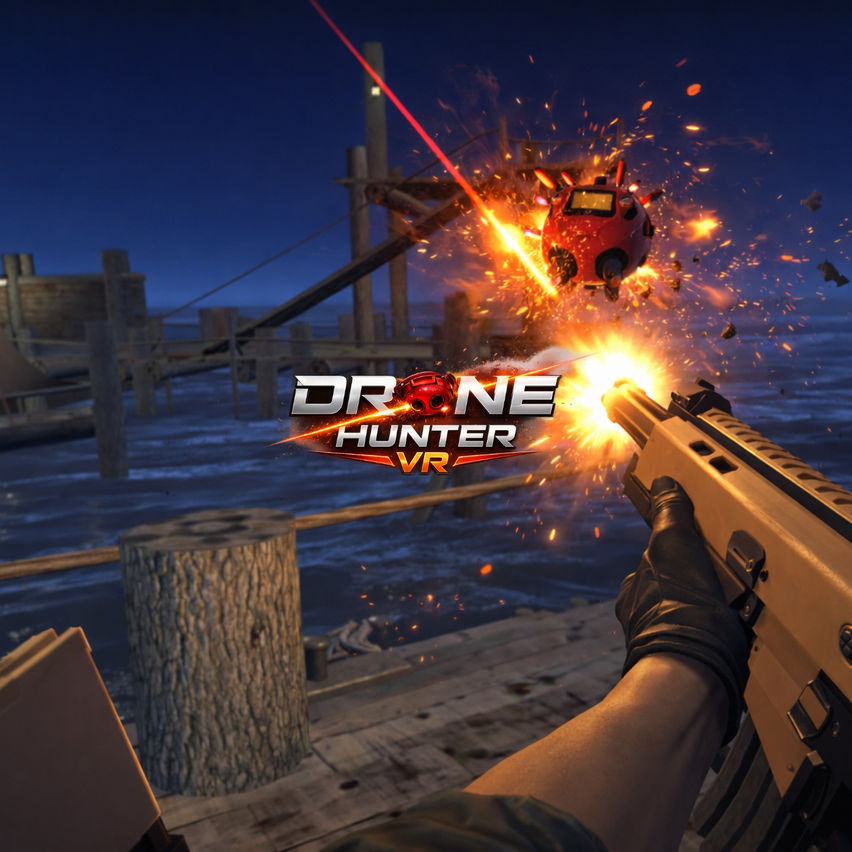 Drone Hunter  VR – Gun Shooting Game