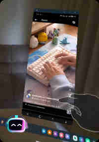 Spatial Phone : Mirror & Control