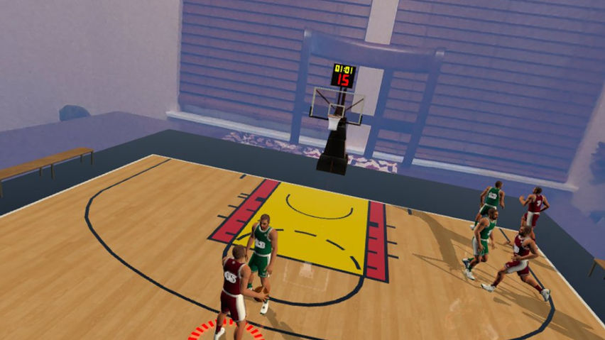 Tabletop Basketball AR