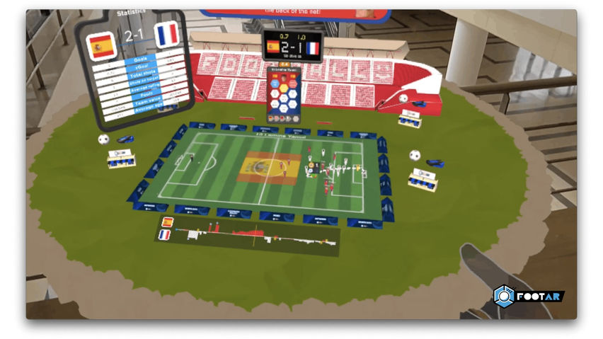 FootAR - 3D Football & xGoal