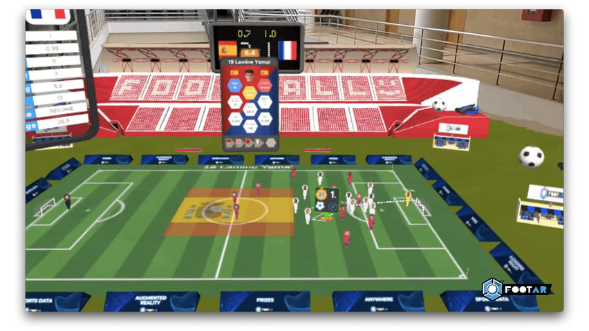 FootAR - 3D Football & xGoal