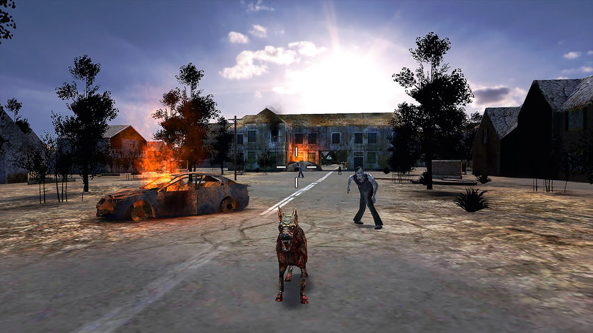 Zombie Chase Virtual Reality Endless Runner