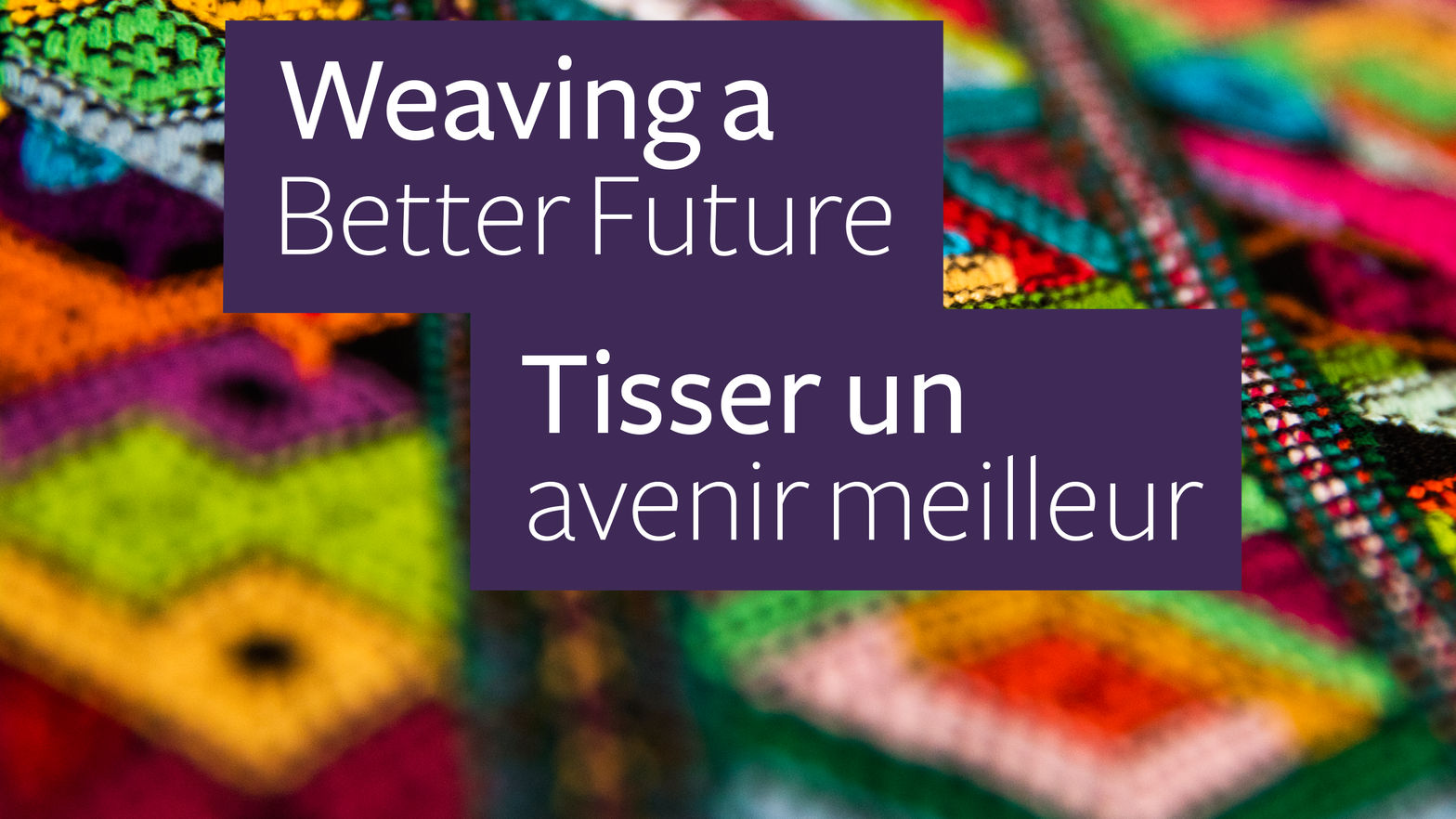 CMHR: Weaving a better future