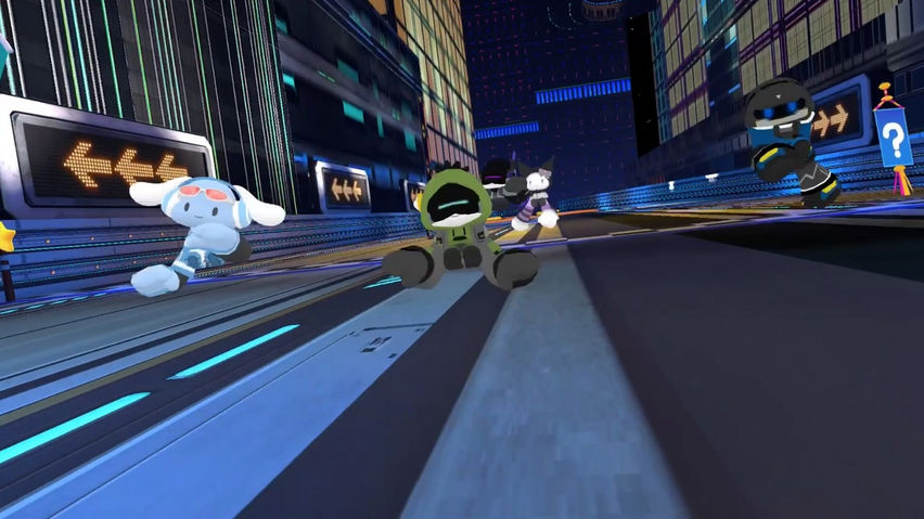 Mayhem Dash with Sanrio characters
