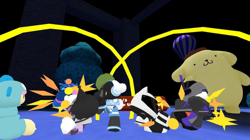 Mayhem Dash with Sanrio characters