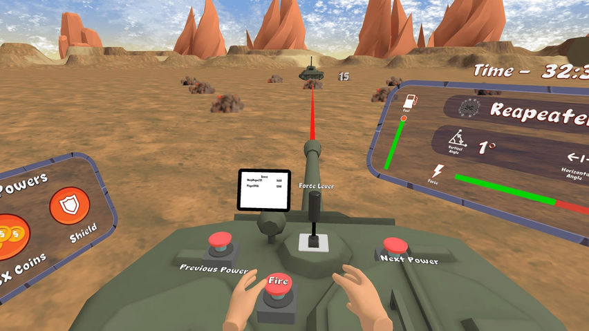 WarZone Tank Arena VR