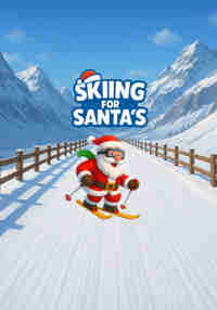 Skiing for Santa's