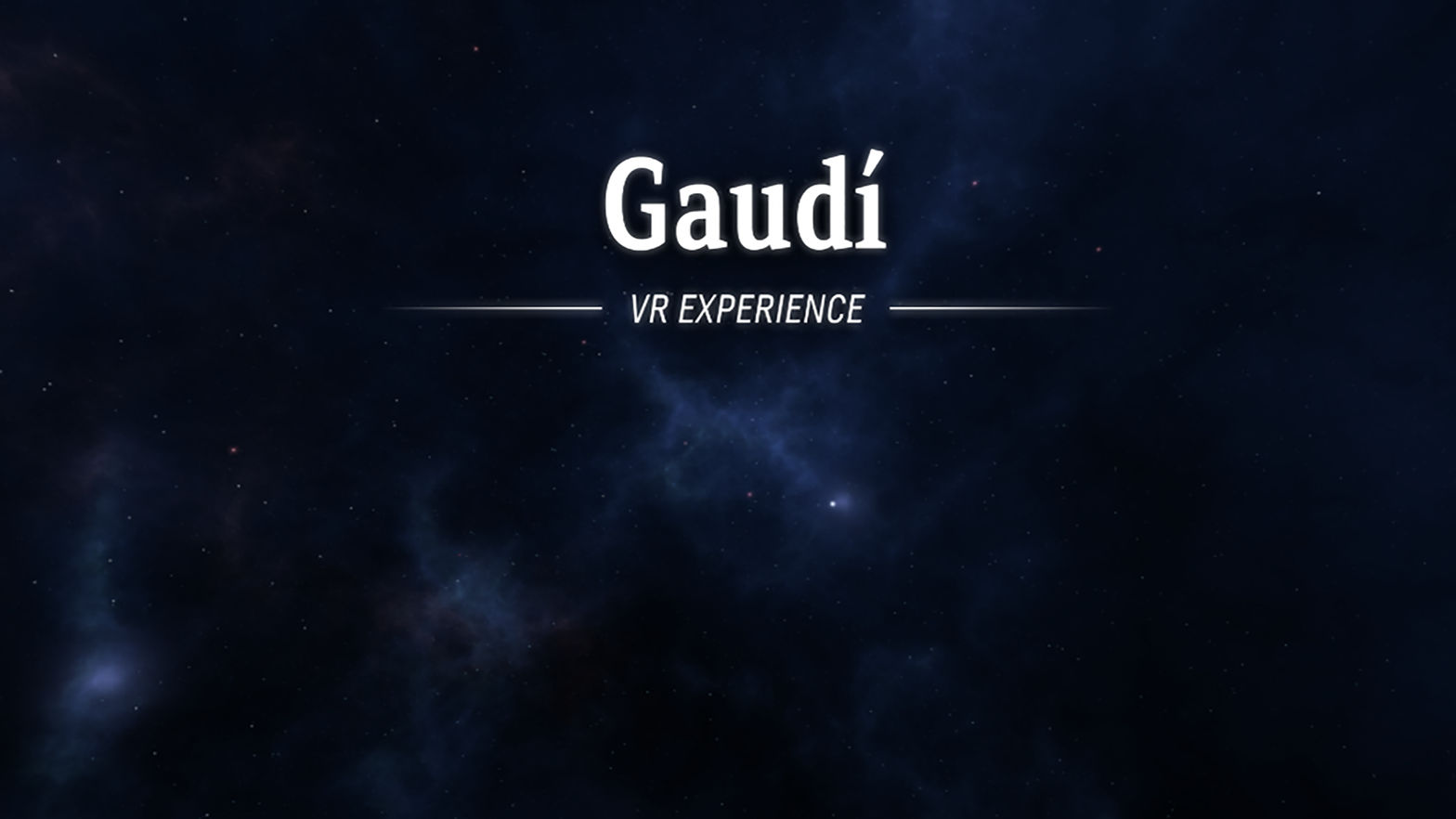 Gaudí VR Experience