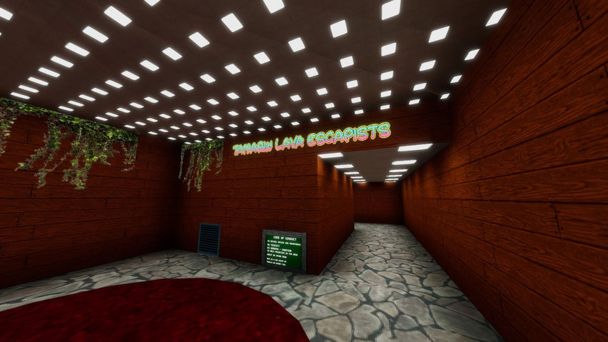 Tamarin Lava Escapists VR