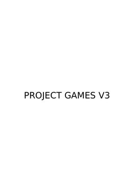 Project Games V3