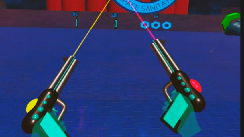 TRASH GUN: Join the Space Sanitation Squad!
