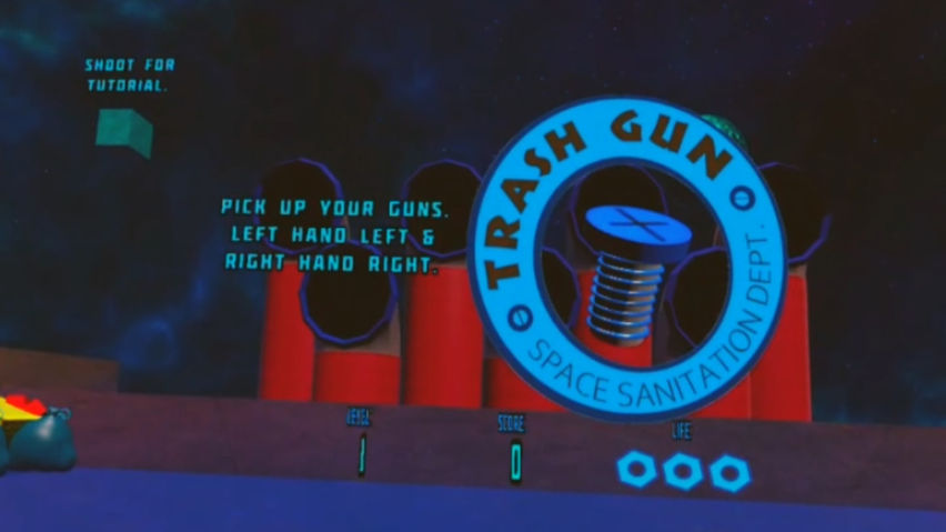 TRASH GUN: Join the Space Sanitation Squad!