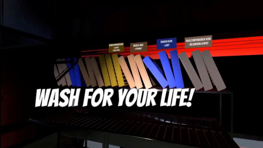 VREW Industrial Dishwasher Simulation