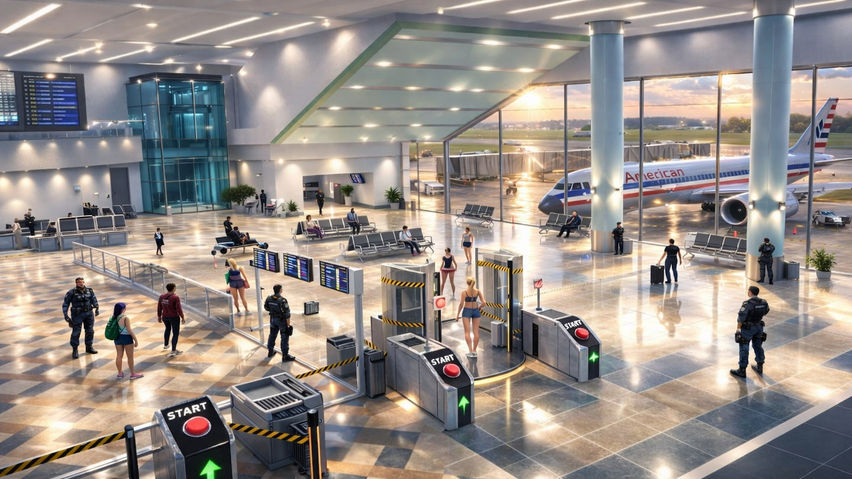 Airport Security Simulator VR