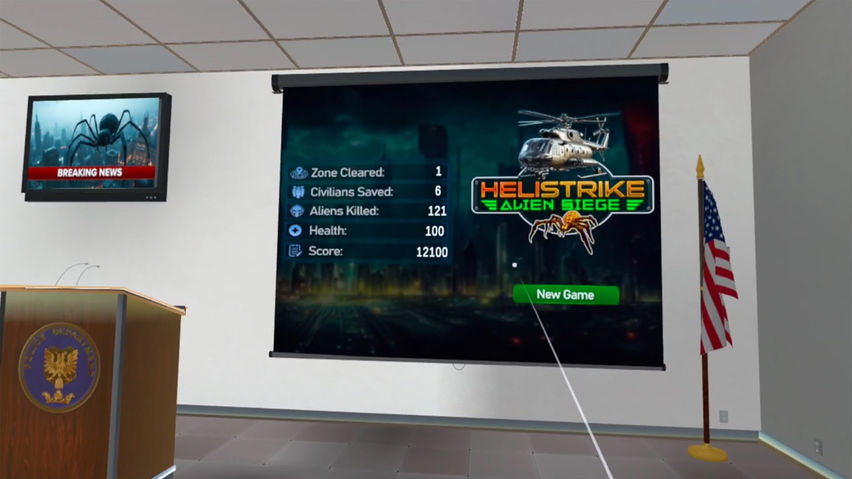 Heli-Strike: Alien Siege